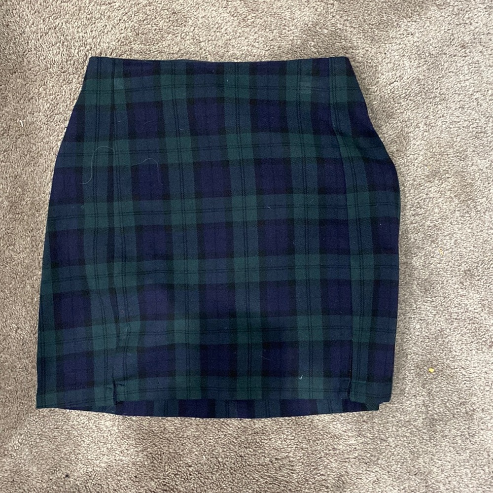 plaid shirt